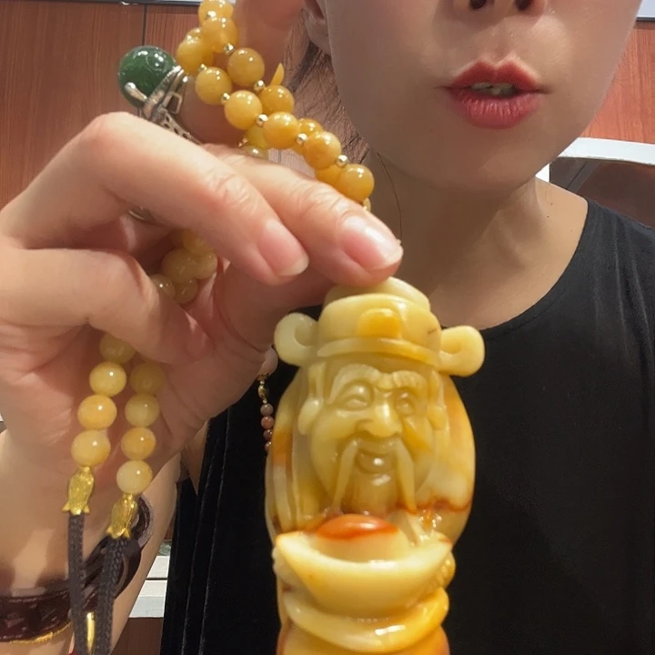 岫玉未镶嵌岫玉吊坠