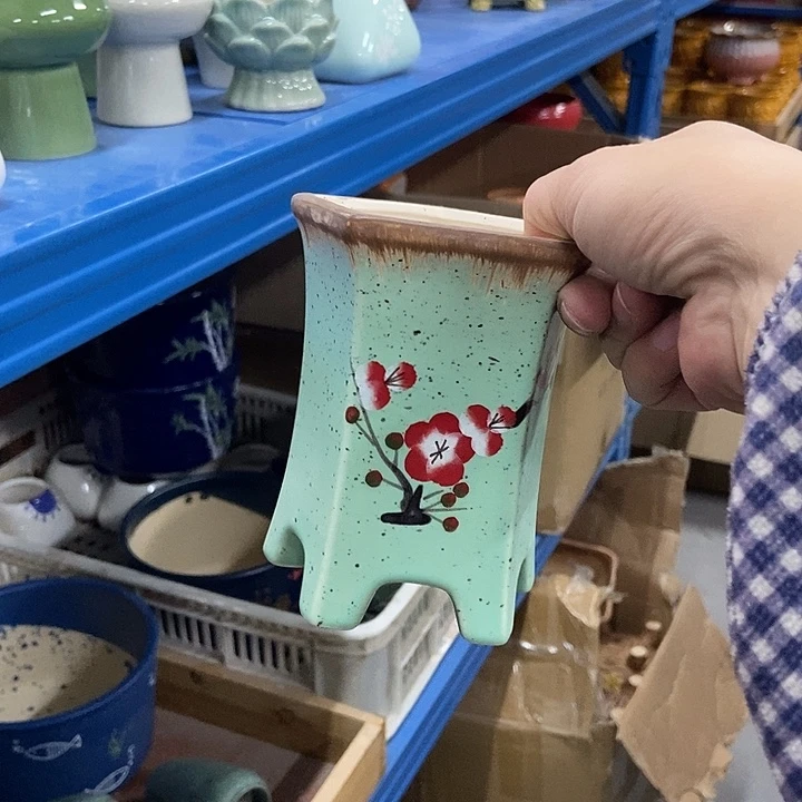 花盆单场满9.9发货9×12.5五边形