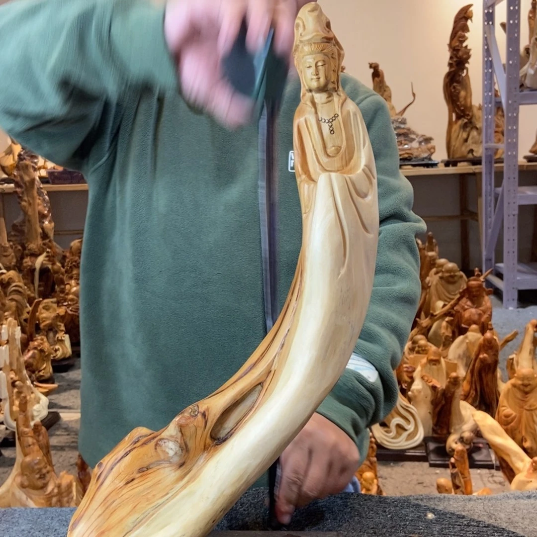 柏木（崖柏）太行崖柏根雕摆件