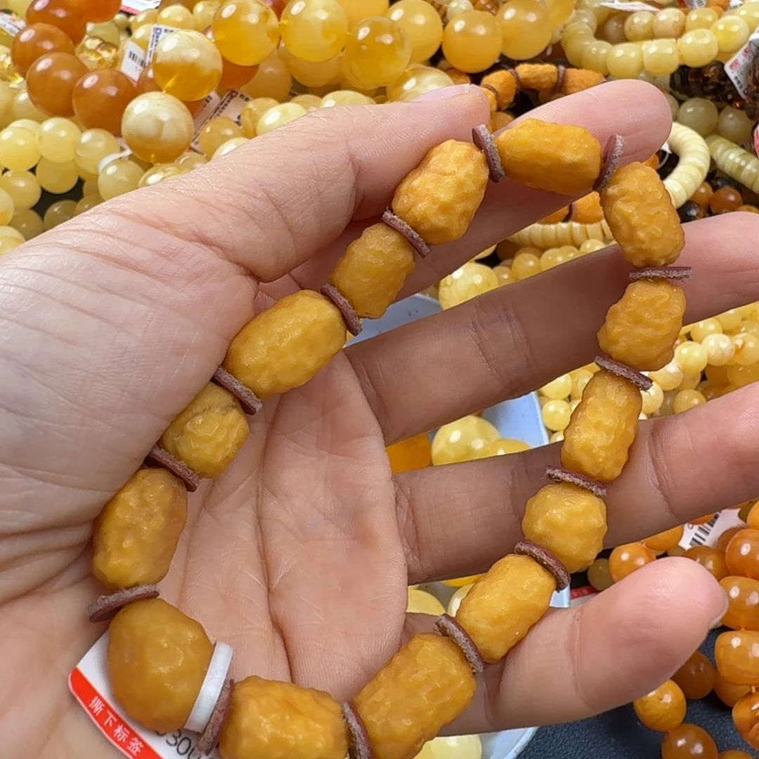 琥珀未镶嵌珠宝奇石