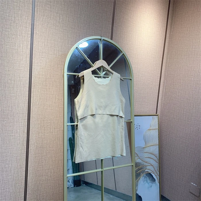 O138杏色孕妇衣  120-150