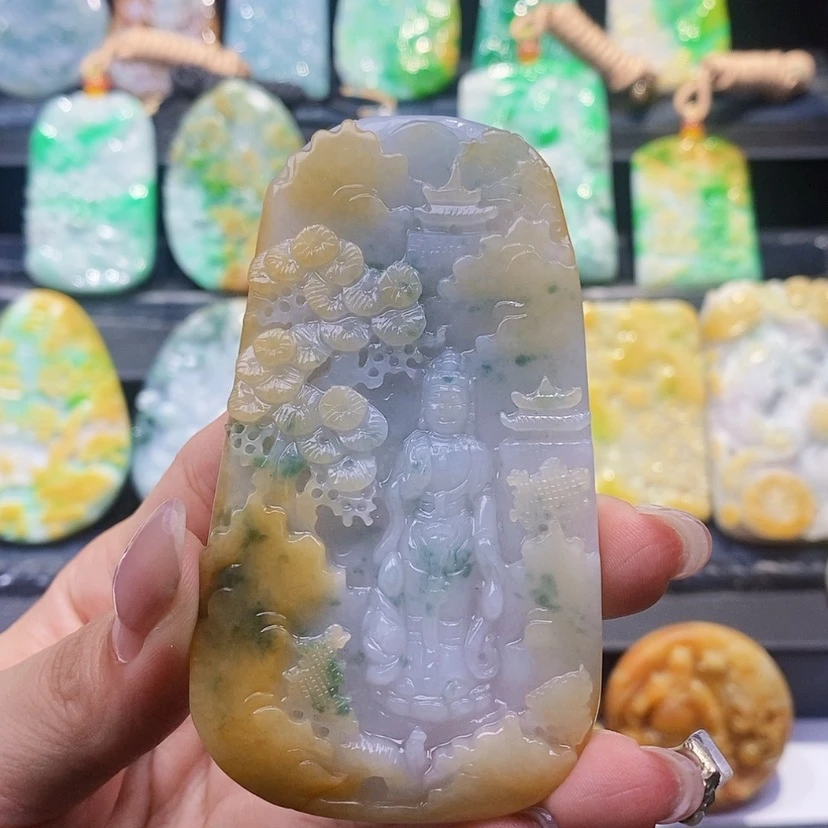 【闪购商品】翡翠未镶嵌颈饰翡翠