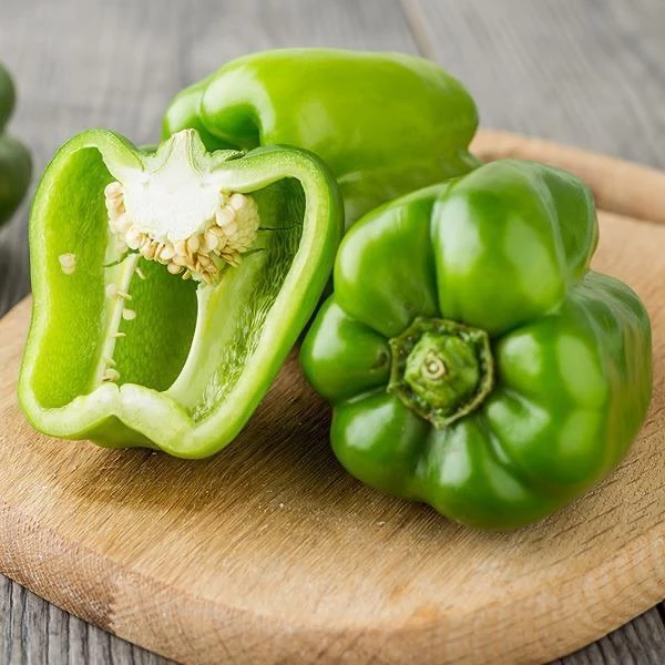 自家种植新鲜现采可生吃甜椒太空椒青圆椒【京东包邮】