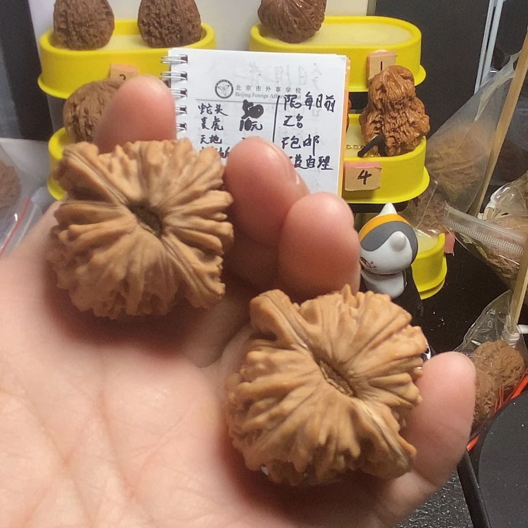 文玩核桃吊坠四座楼42