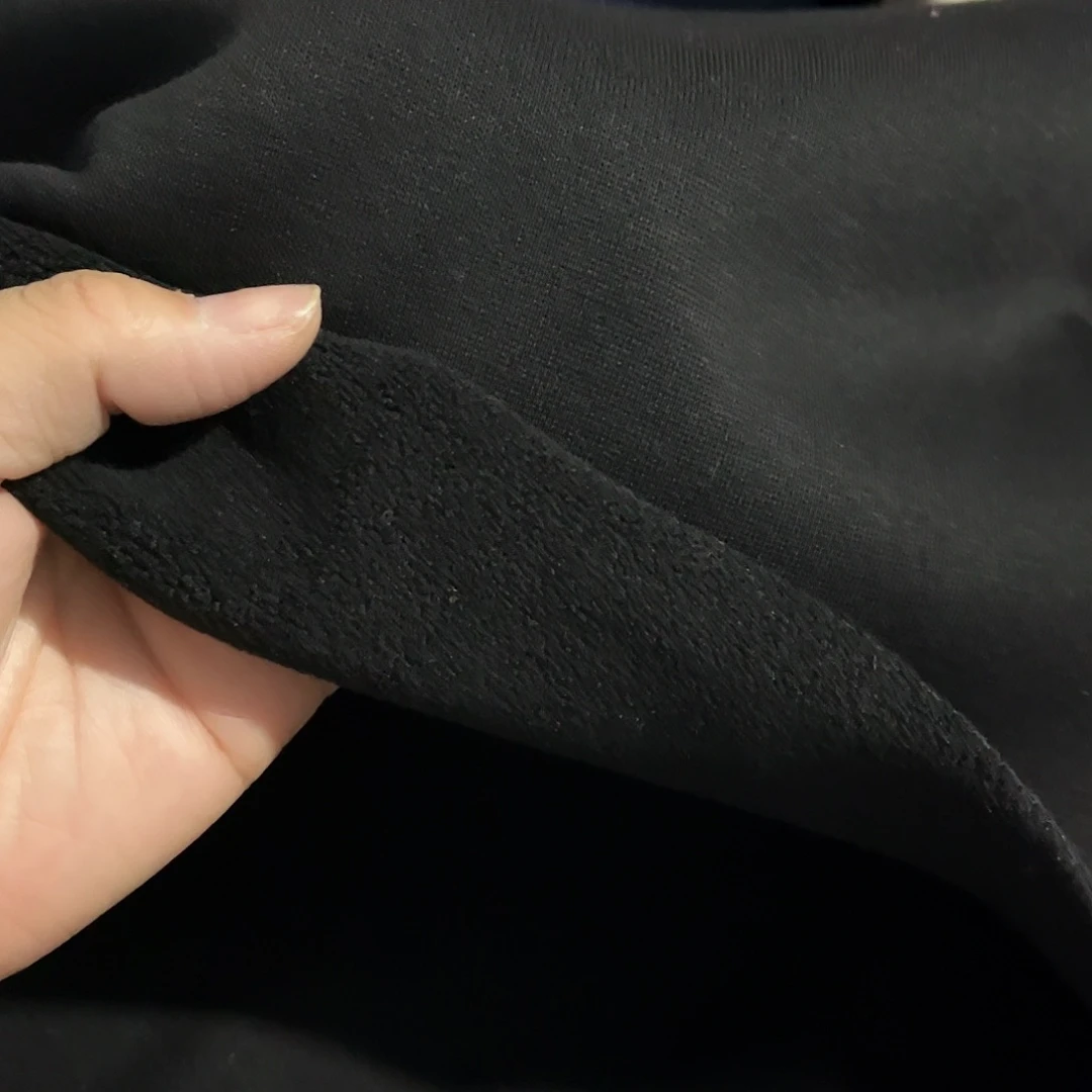 黑色奥利绒1.8×2米长带螺纹