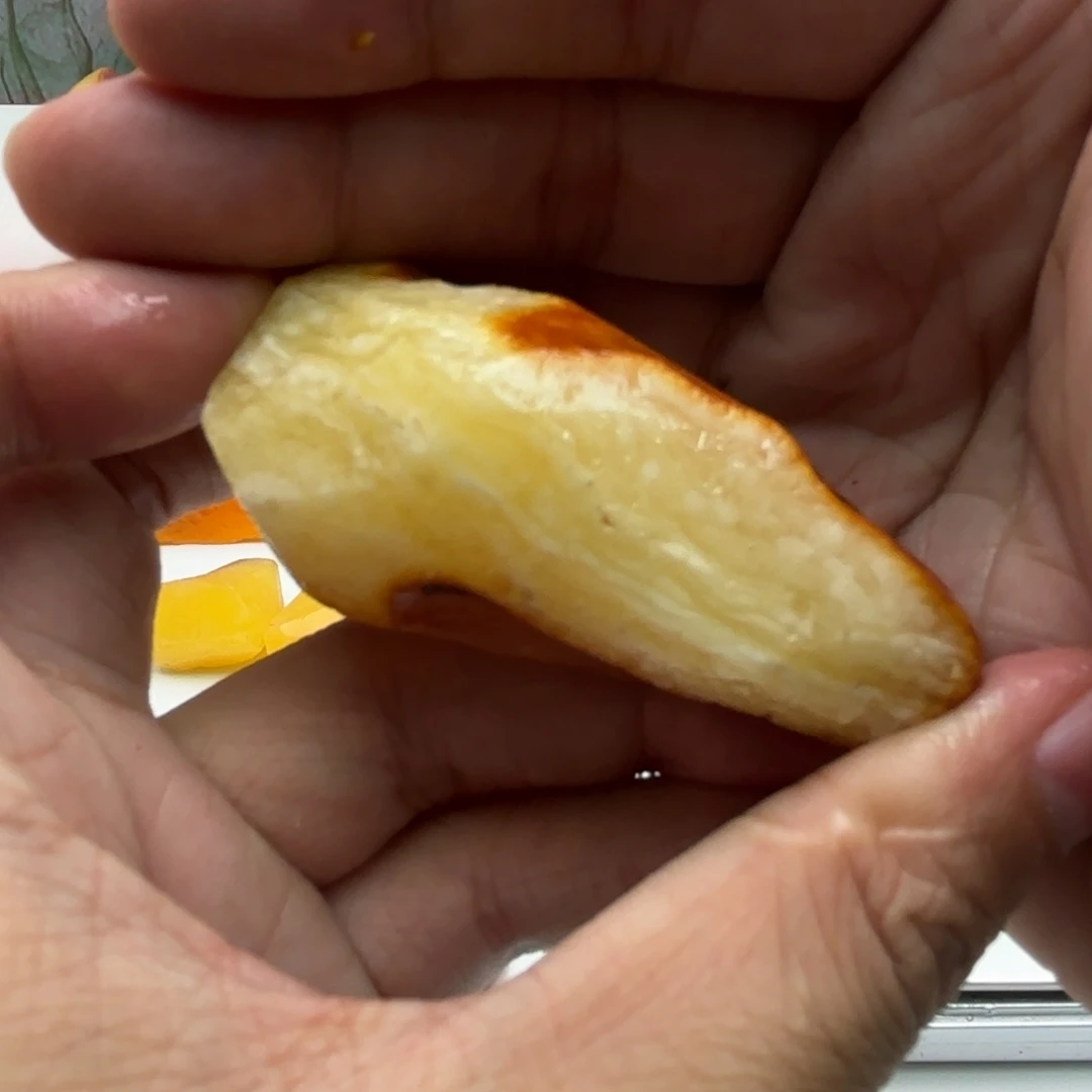 定制琥珀未镶嵌蜜蜡原石不退不换