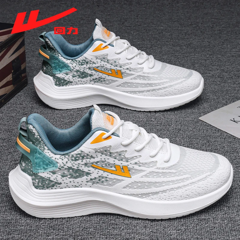 回力男鞋2025夏季爆款网面透气清凉男款运动鞋软底缓震轻质跑步鞋