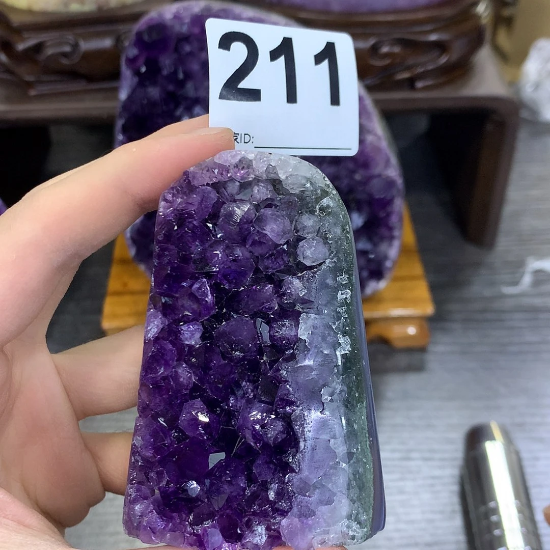 紫晶珠宝半成品未镶嵌211