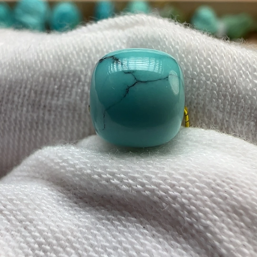 绿松石未镶嵌配饰7.7×7.2