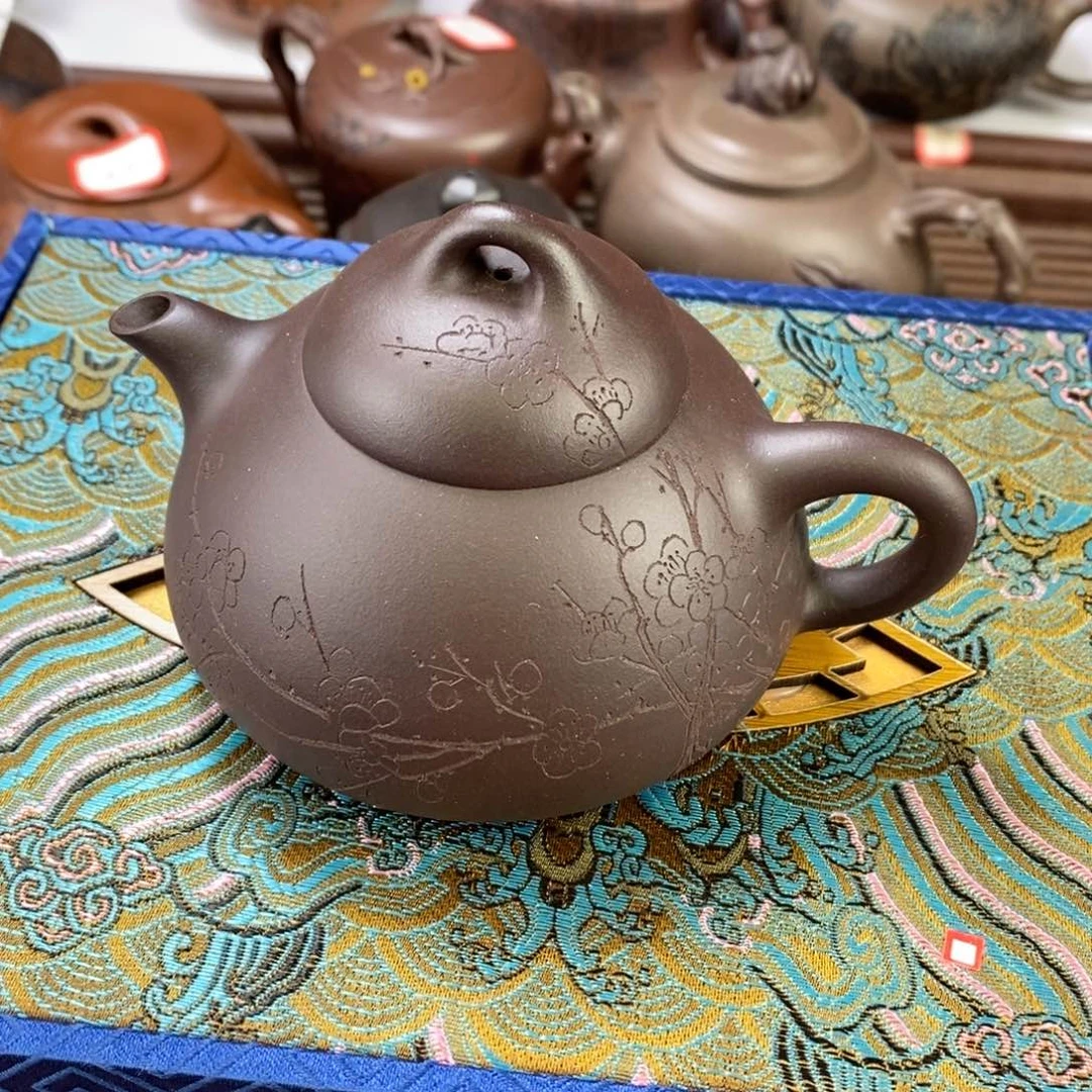 茶壶紫泥原矿手工228