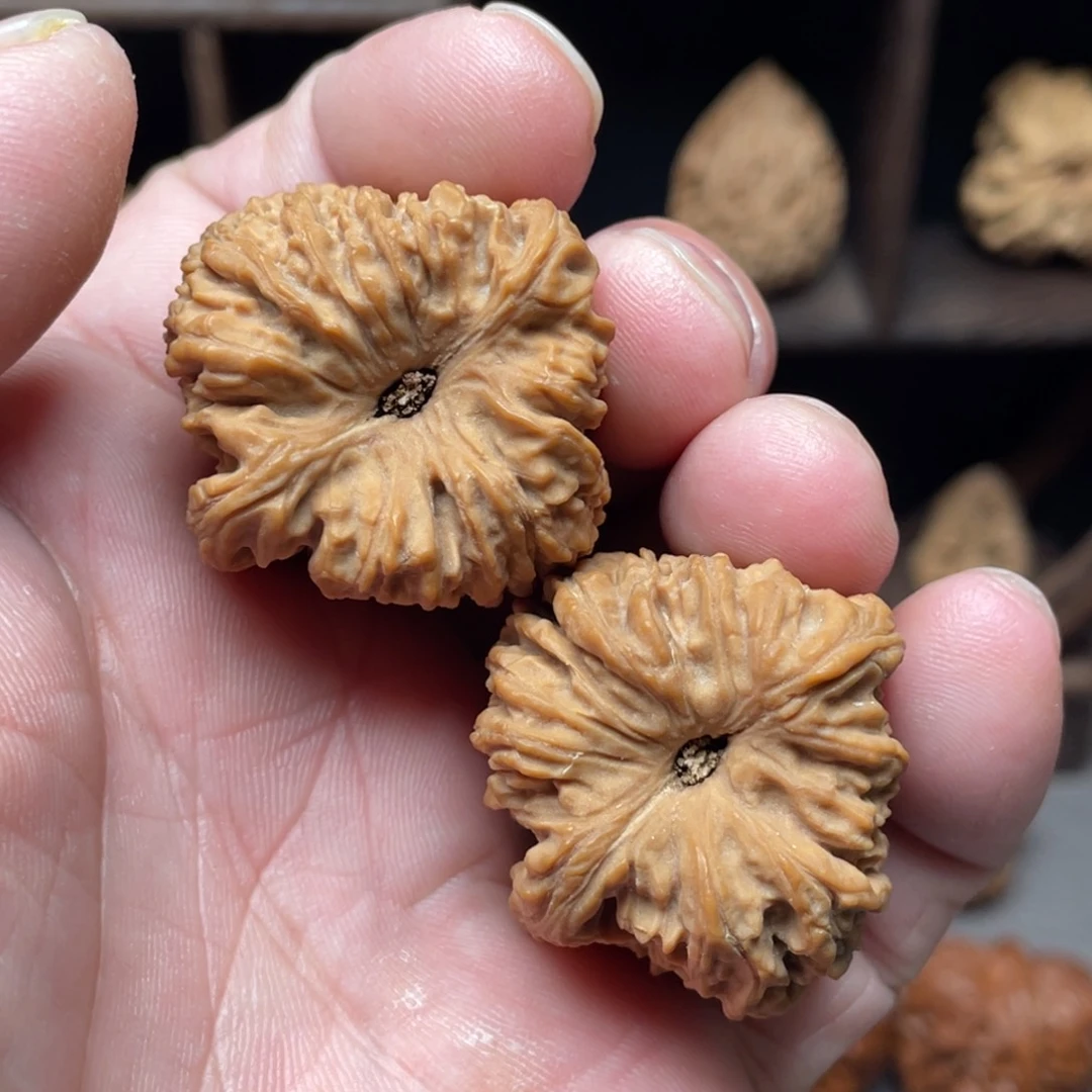 桃核把件傻*甜34凹底拉丝