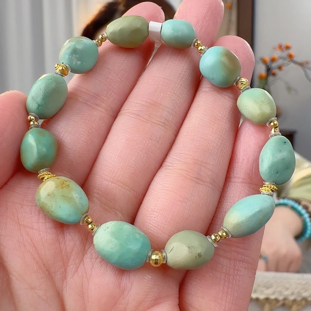 绿松石未镶嵌珠宝半成品