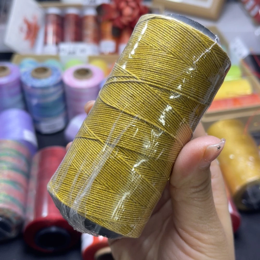 腈纶0.5洒金扁蜡100克3412