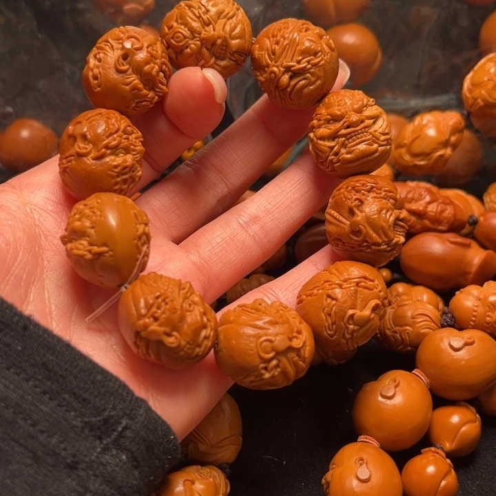 ****️吊坠橄榄核恶僧串