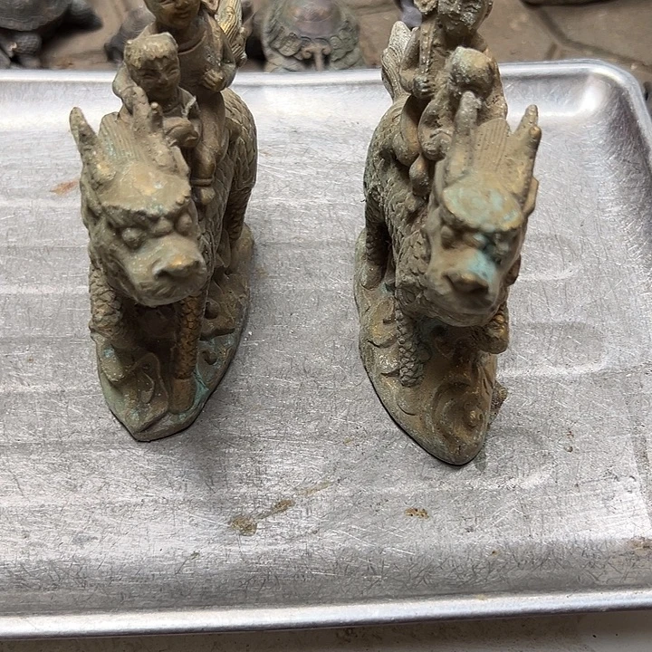 黄铜摆件，文房工艺品摆件
