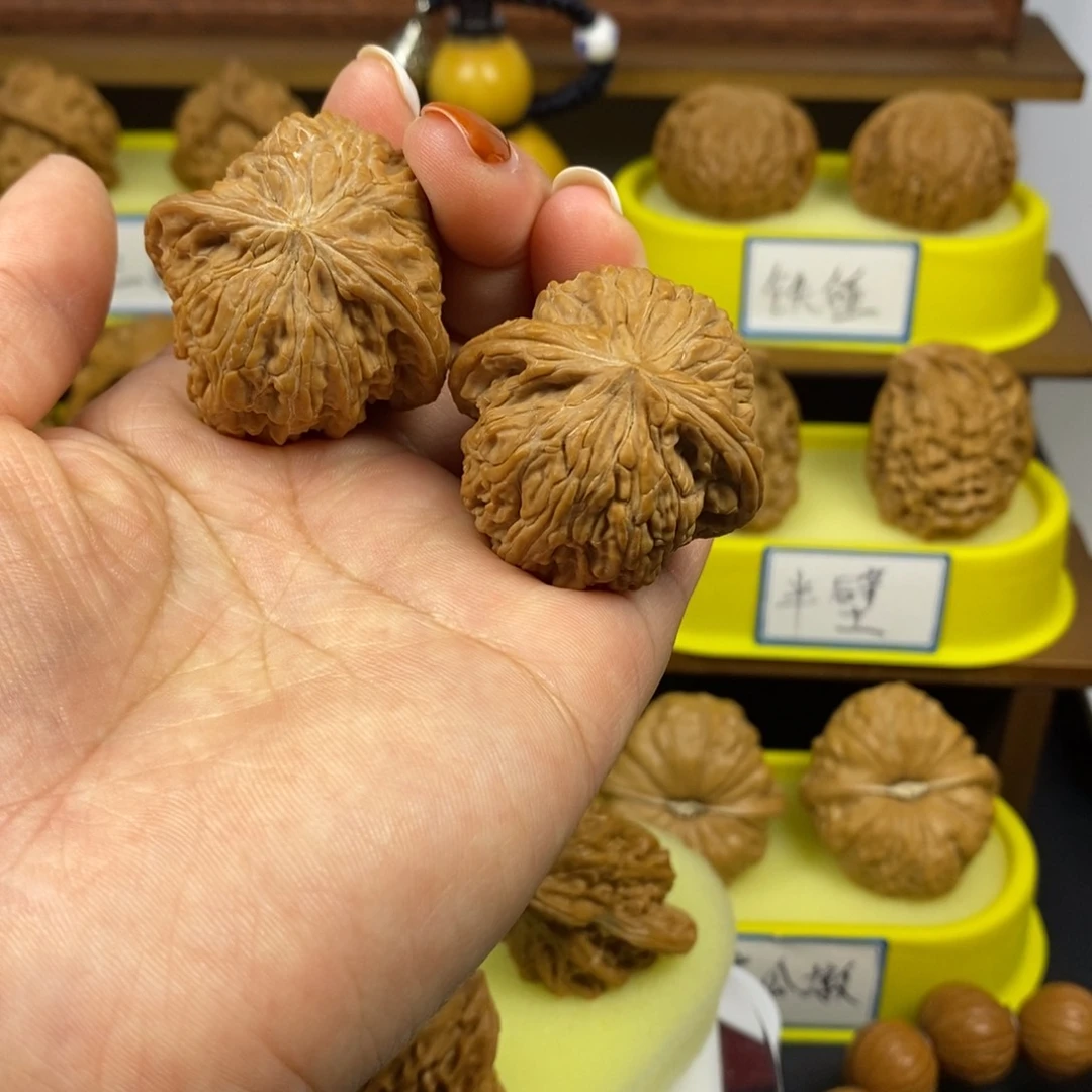 核桃磨盘 文玩/木作/... 文玩把件