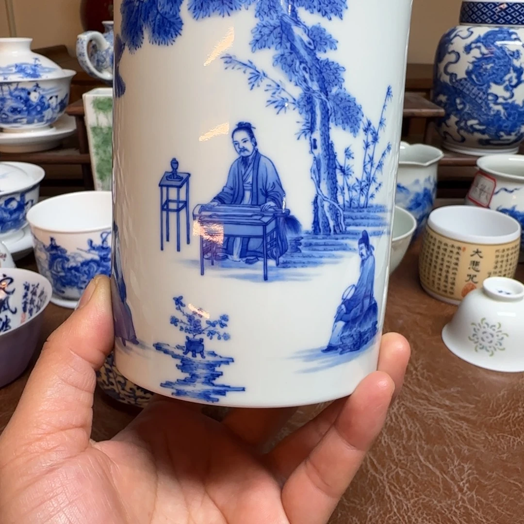摆件陶今天晚上的月亮好圆