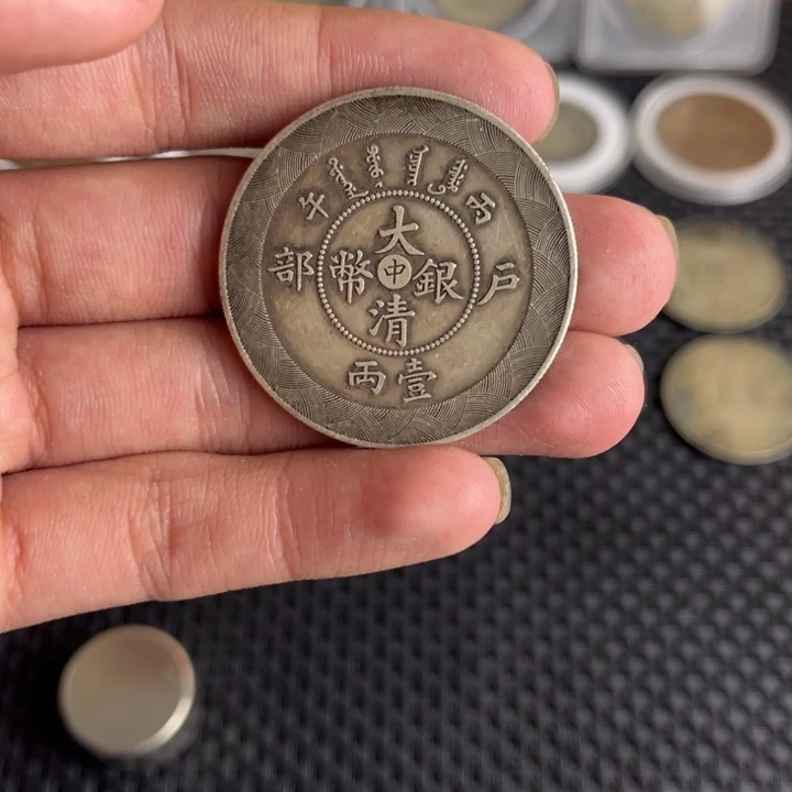 金属大头龙洋船洋工艺品