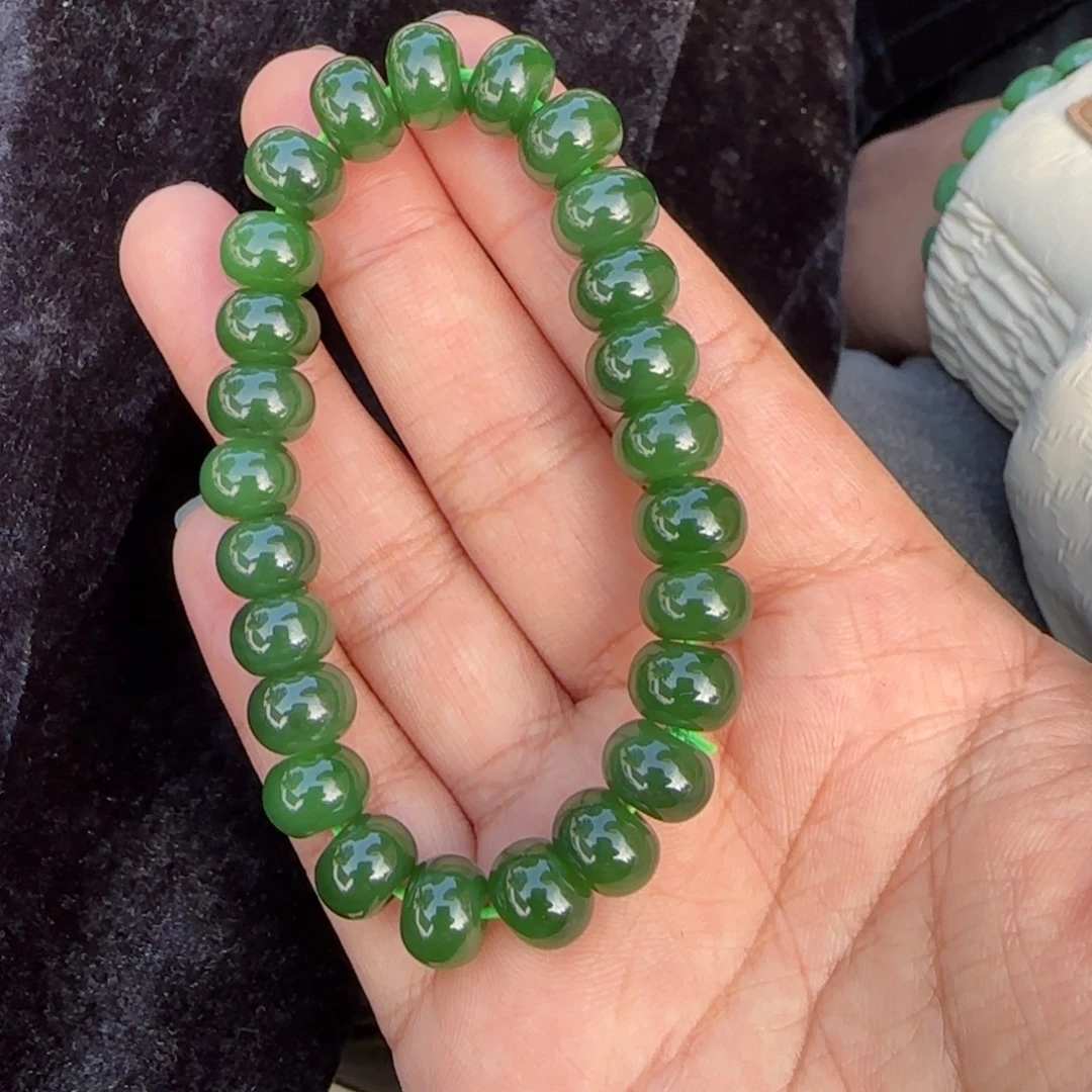 和田玉未镶嵌手串