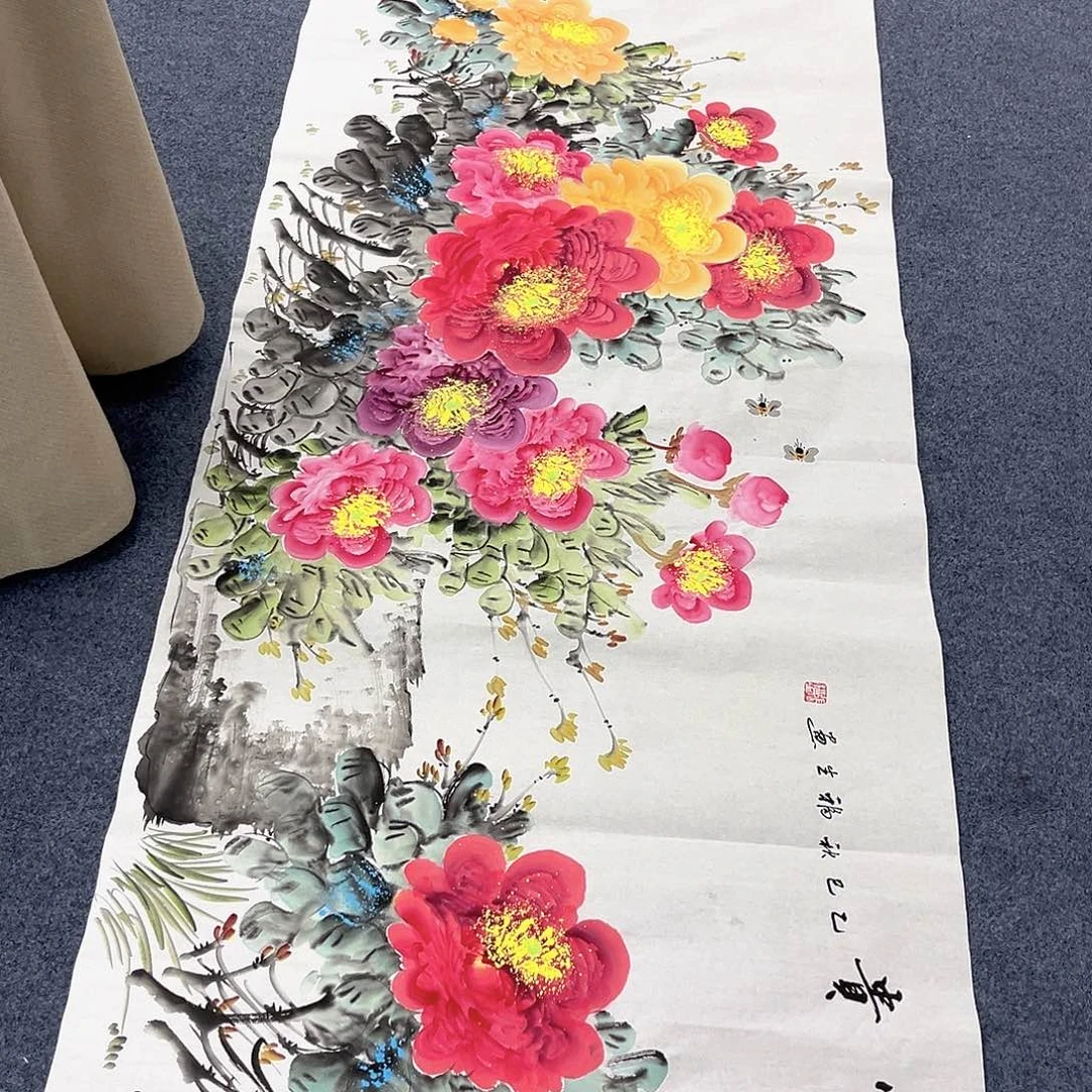国画纯手绘字画作品