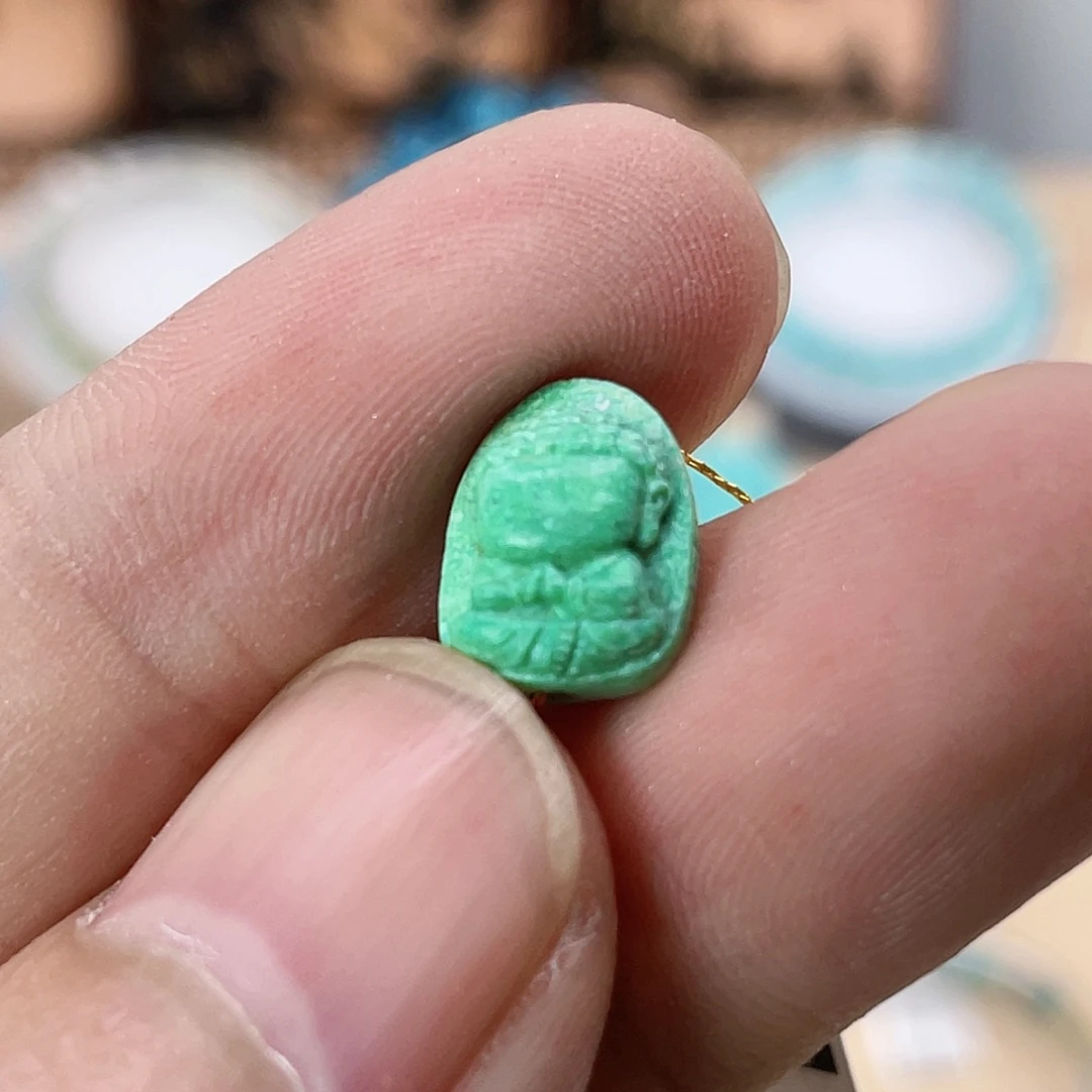 未镶嵌绿松石珠宝奇石