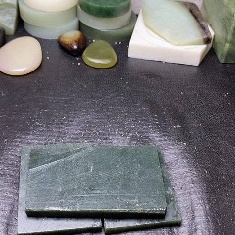和田玉未镶嵌摆件
