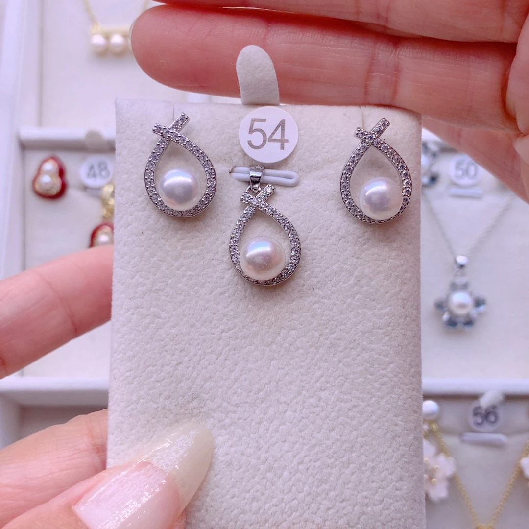 耳饰淡水珍珠合金