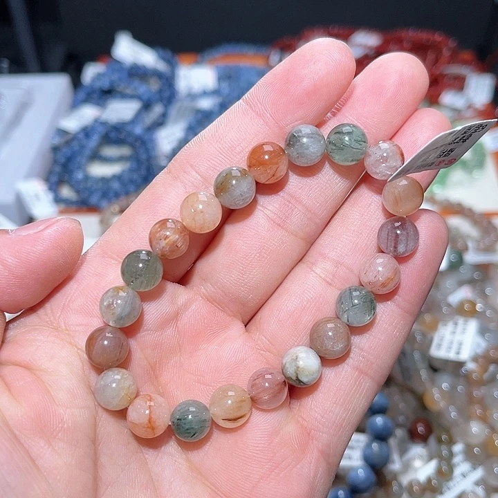 水晶手链未镶嵌22号多样性发一  9+