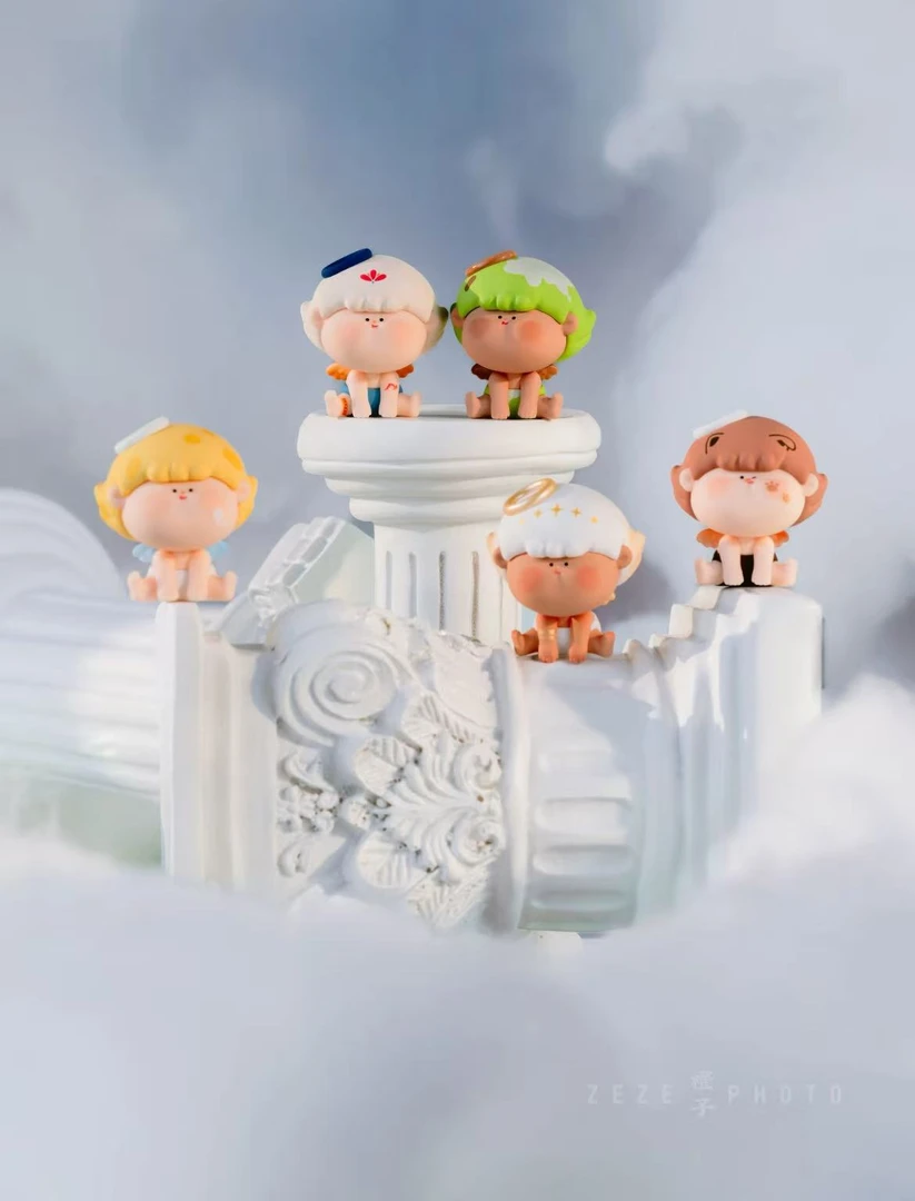 【八人车】欧阿玛莉莉丝天使二代系列潮玩萌粒盲盒