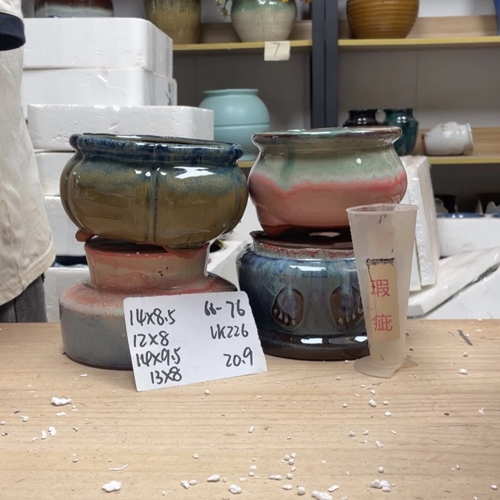 紫砂花盆多肉花盆微瑕76