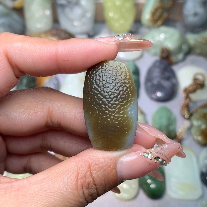 和田玉挂件未镶嵌