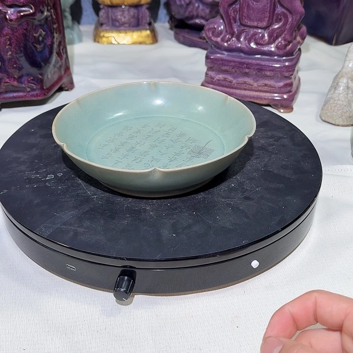 陶摆件汝窑瓷器瓷器