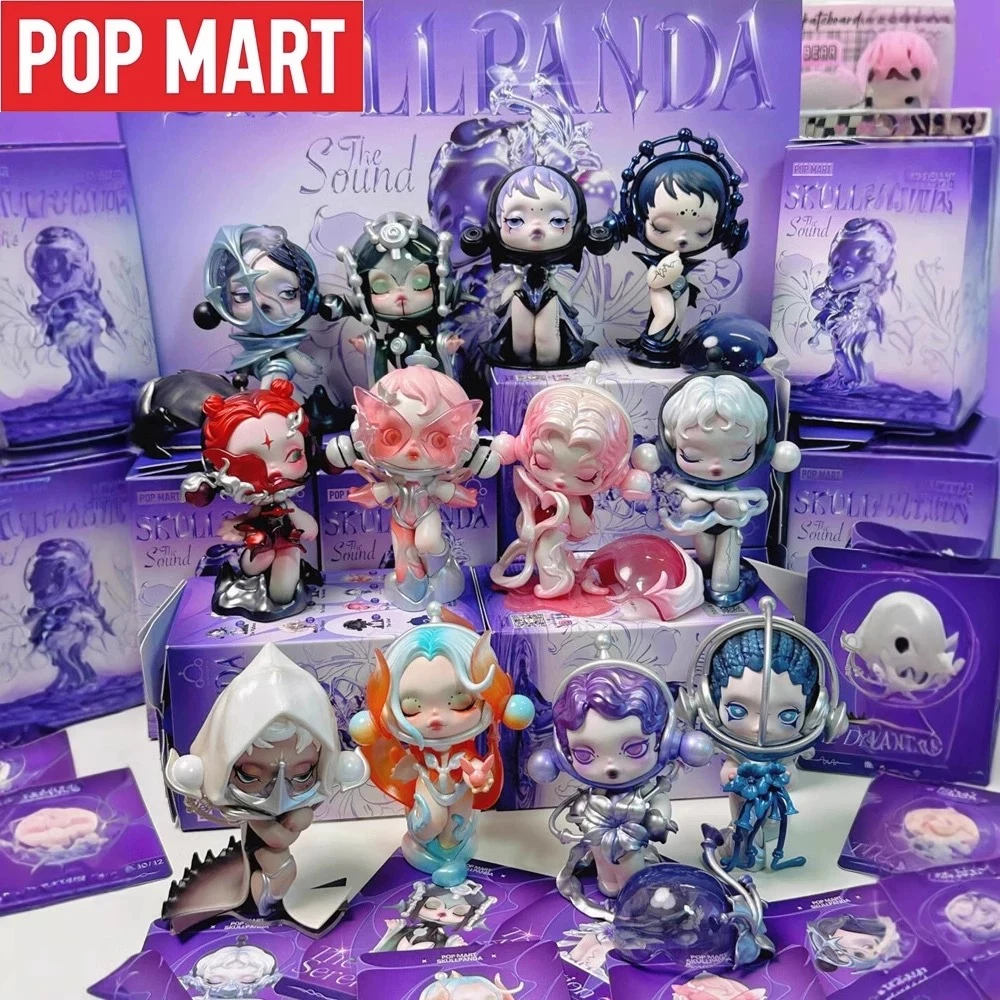 POPMART泡泡玛特盲盒sp13声音系列手办潮流玩具公仔女生礼物玩偶