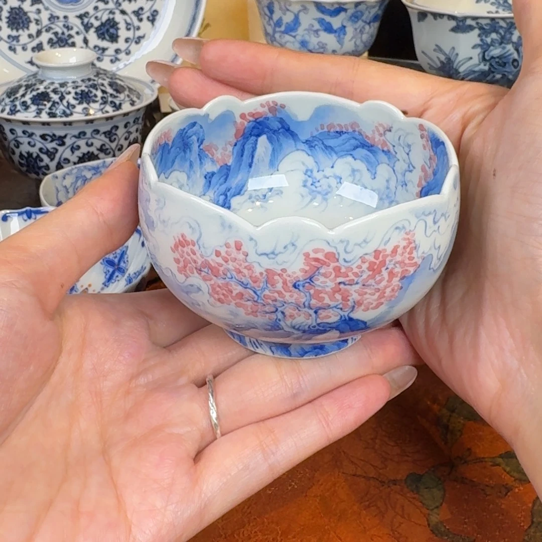 青樵轩桃花源山水主人杯