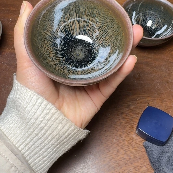 茶盏乌泥窑建盏柴烧