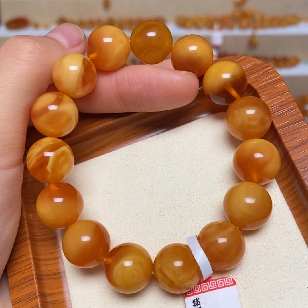 【闪购商品】未镶嵌蜜蜡手链手串