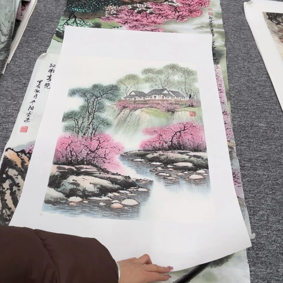 国画明**楼绘画绘画绘画