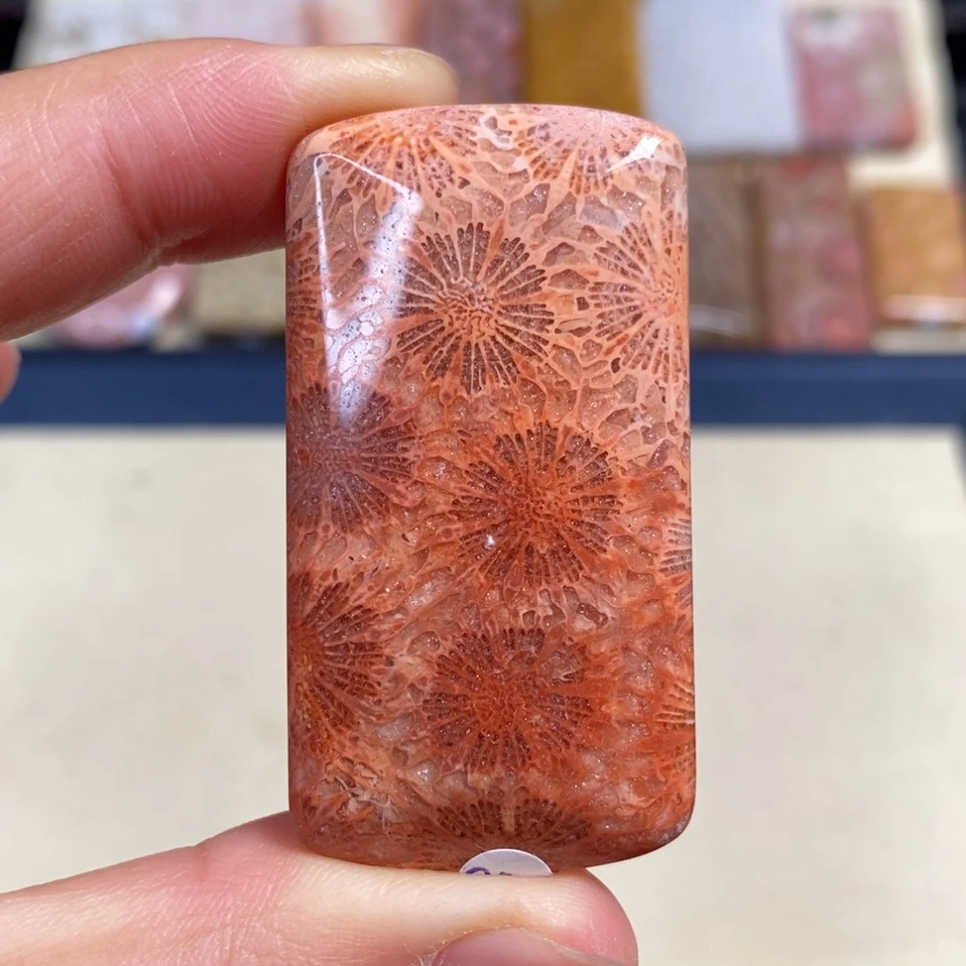 硅化玉未镶嵌吊坠