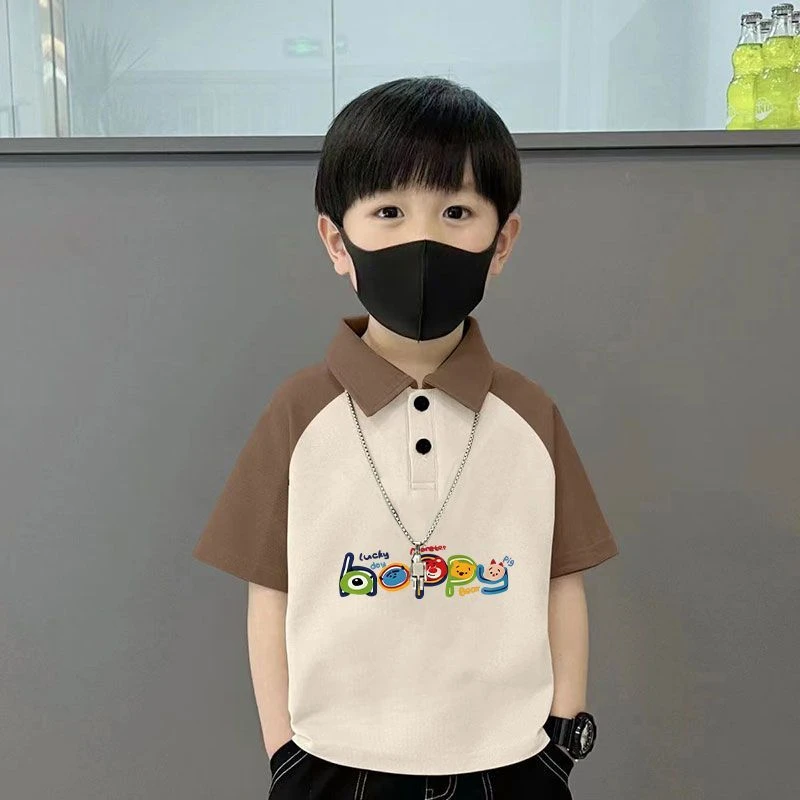 100%纯棉男女童装POLO衫帅气短袖男童宝宝百搭夏季爆款纯棉T恤潮8