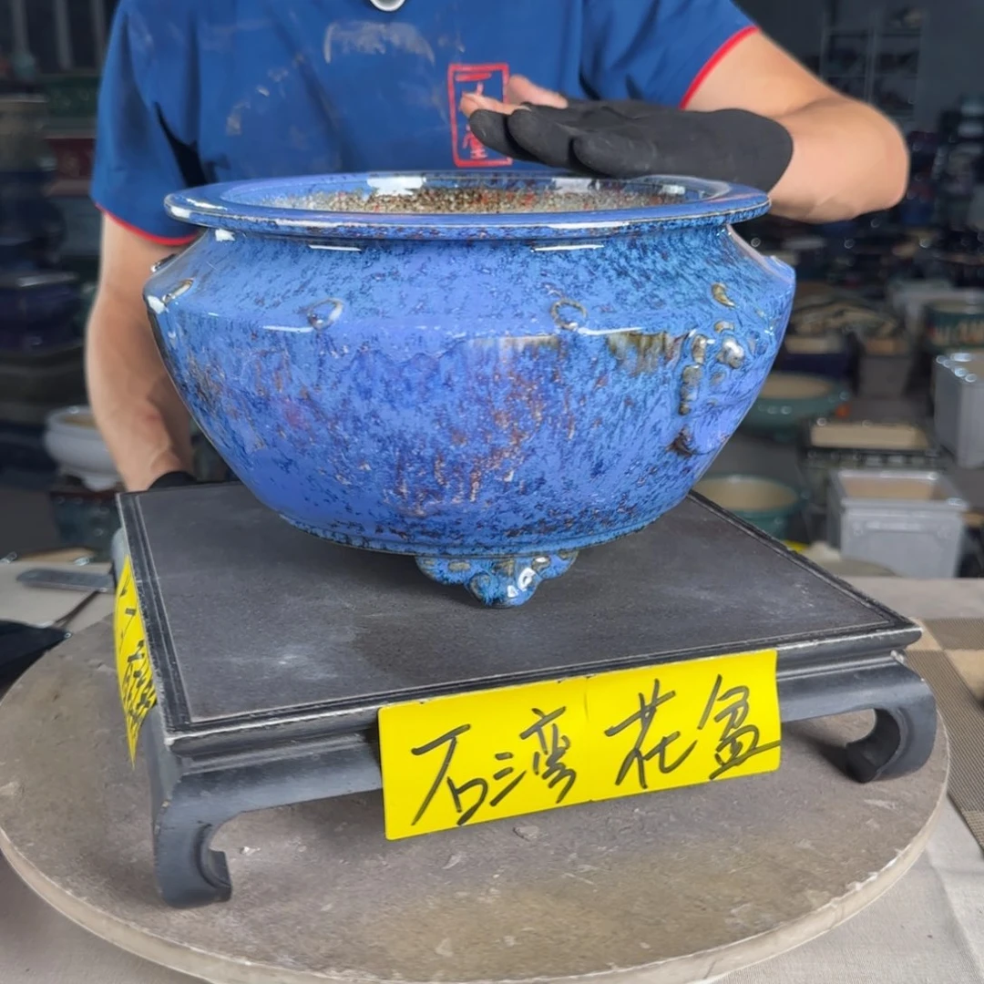 一风堂石湾花盆 内21*13