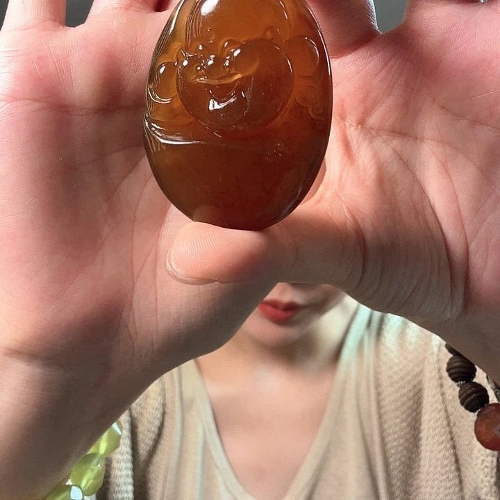 g***n未镶嵌手链和田玉（糖玉）