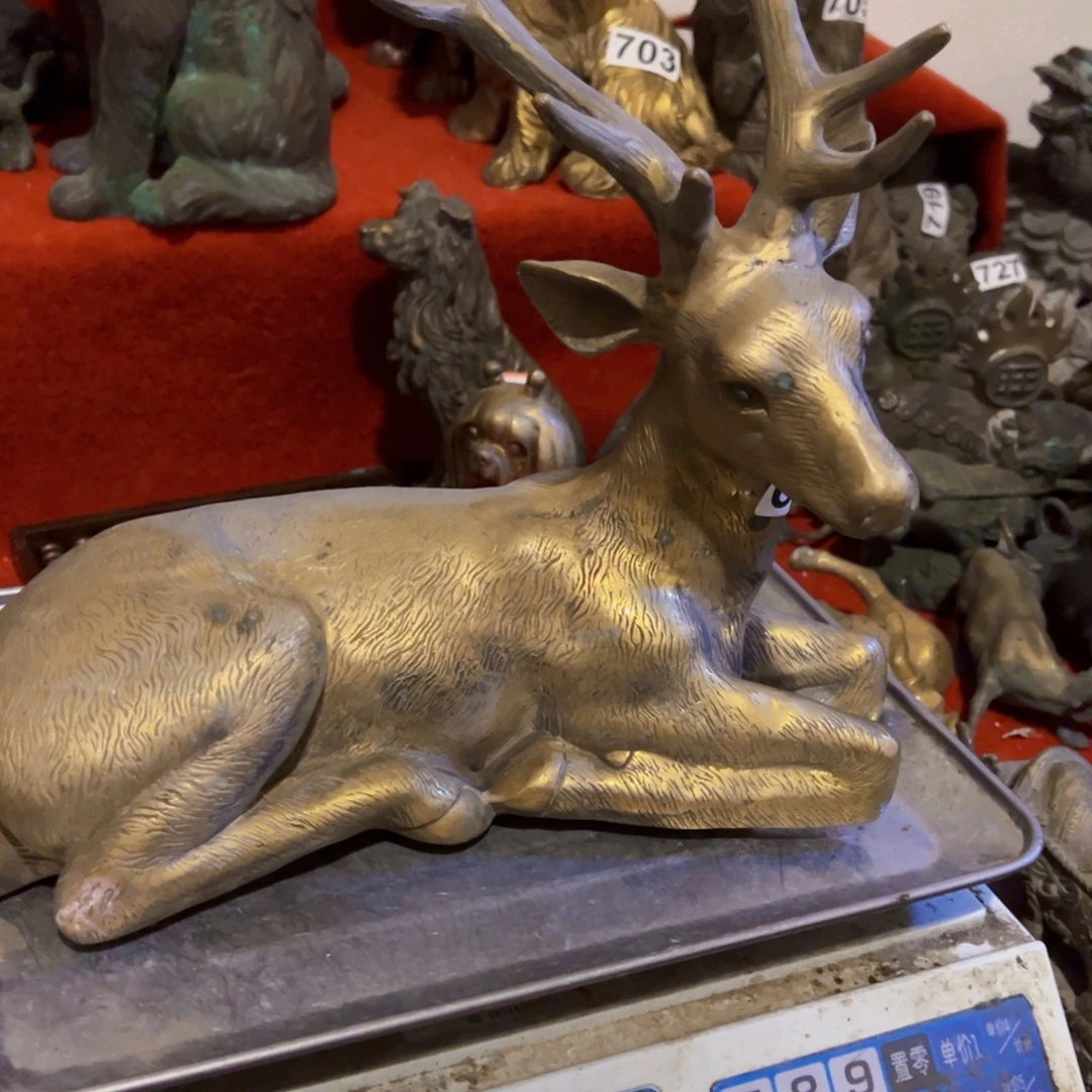 武***家工艺品黄铜摆件工艺品