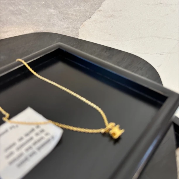 铜合金项链 小凯黄色项链XL3123