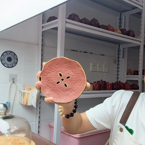 紫砂茶案储水壶承