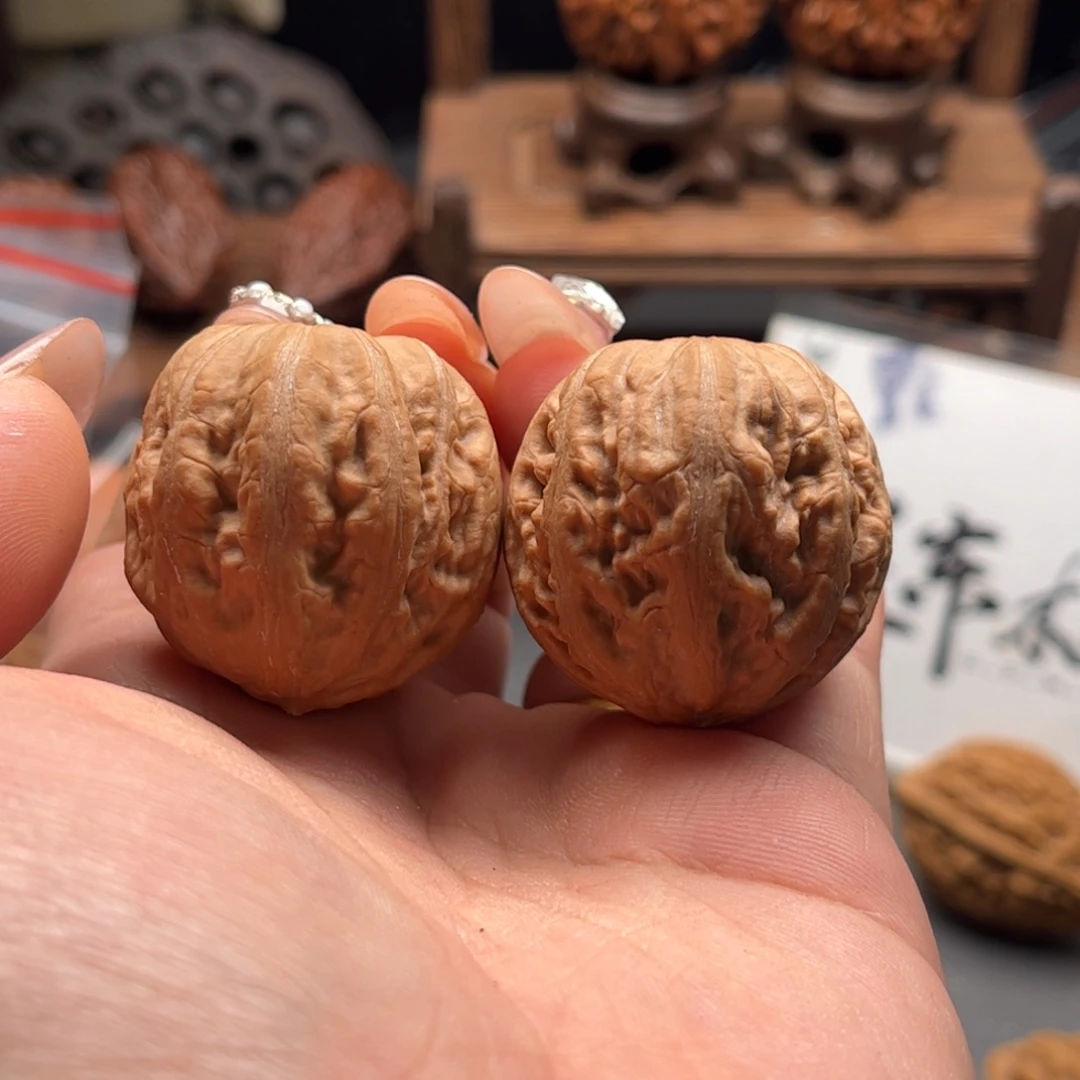 文玩核桃把件心**宙关东木子家楸大胖10