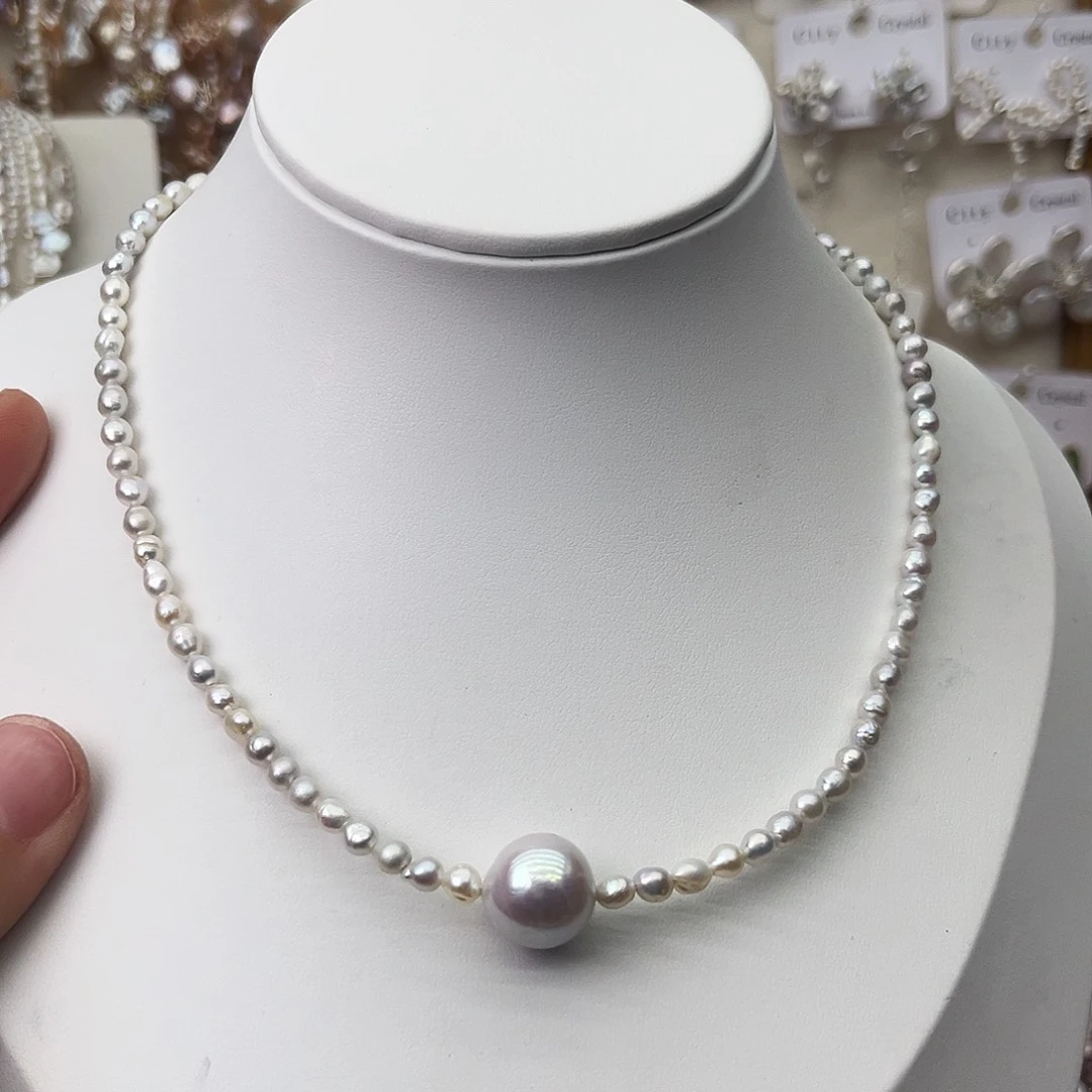 淡水珍珠颈饰未镶嵌