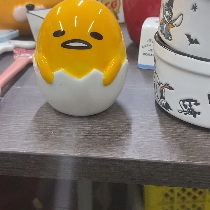 陶瓷双饮款摆件一个