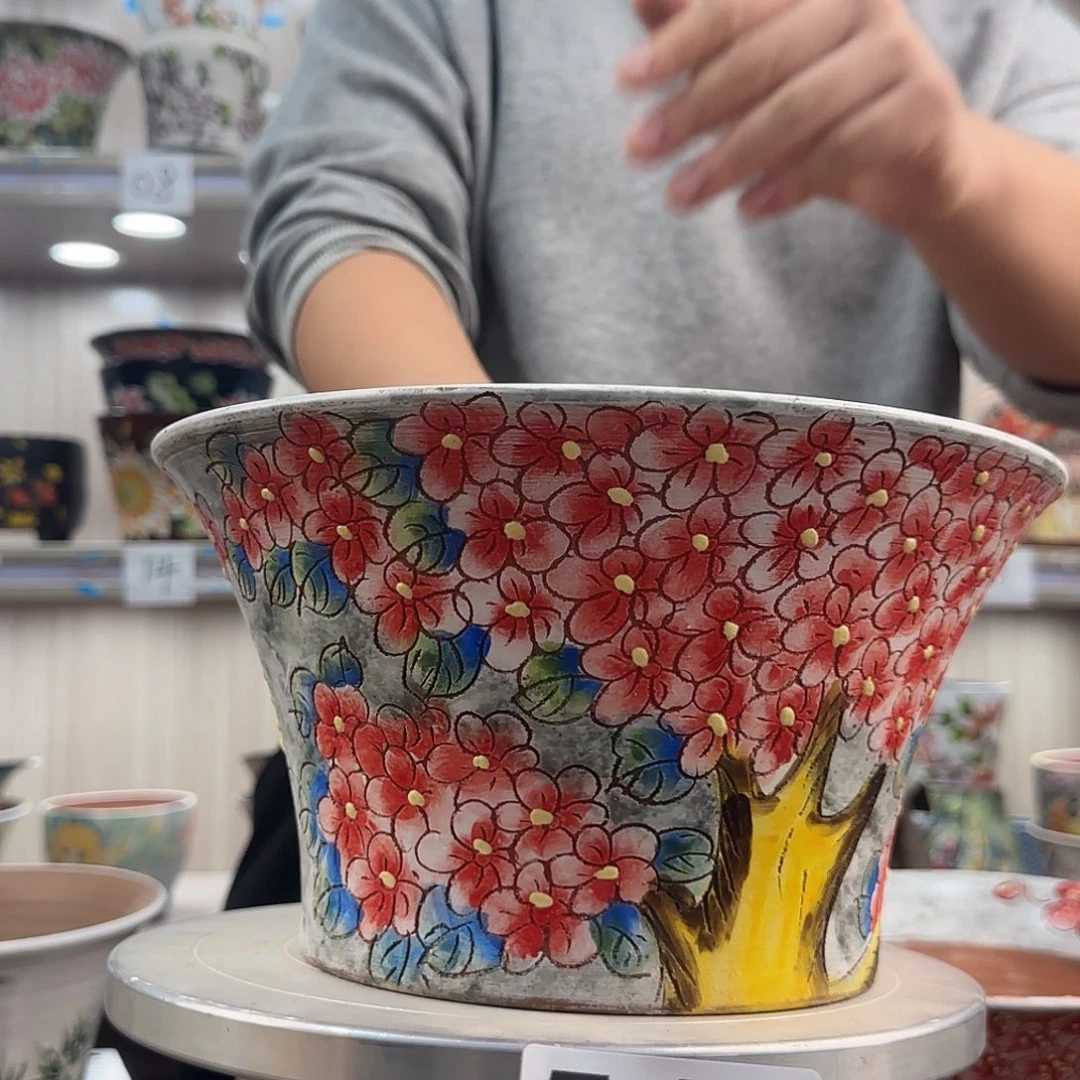 花盆紫砂瑕疵瑕疵543