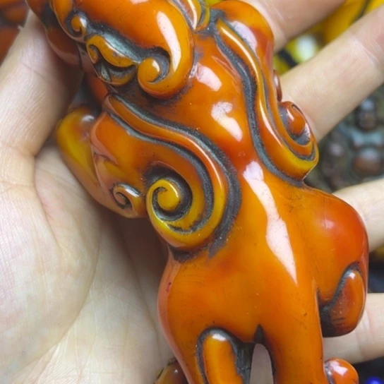 琥珀未镶嵌手链蜜蜡