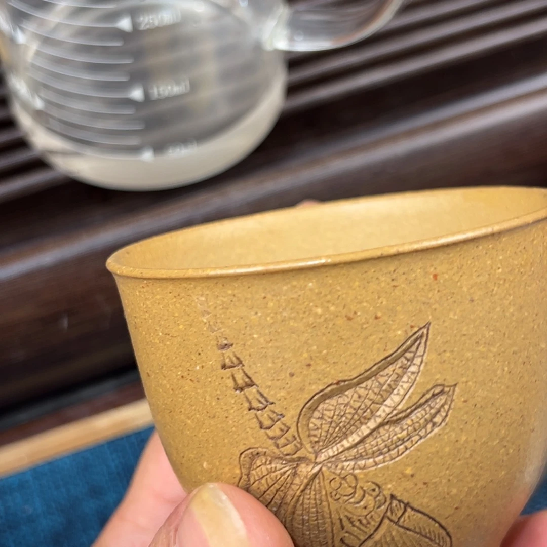 紫砂凭手速蜻蜓黄金段